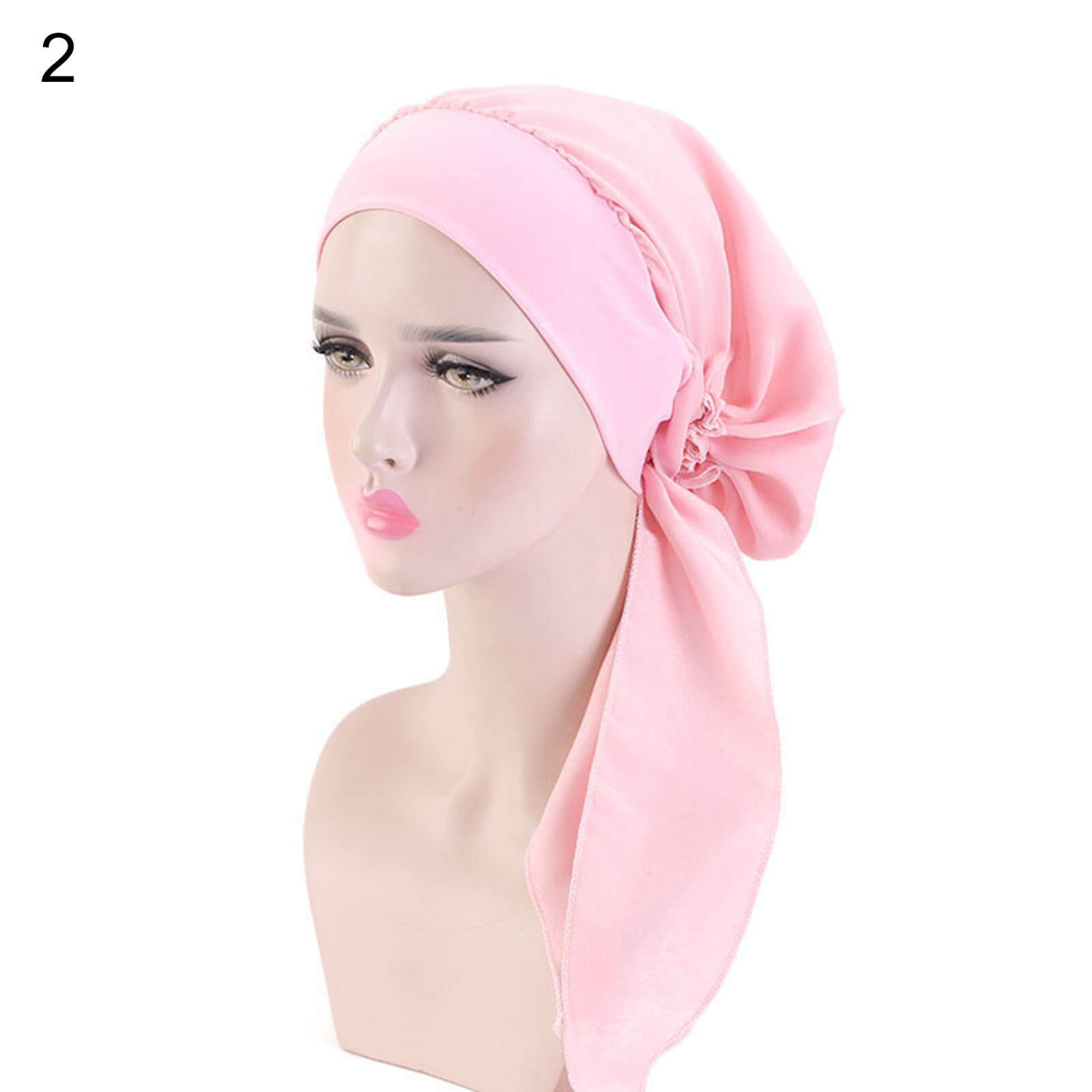 Silk Lacing Up Head Wrap For Ladies - Sanwarna.pk