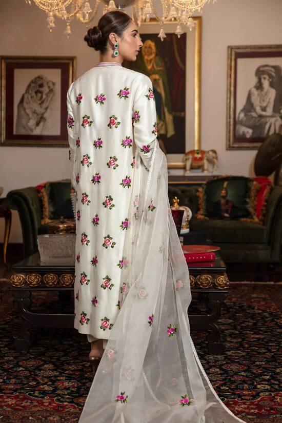 Women's Silk Dress sanwarna.pk