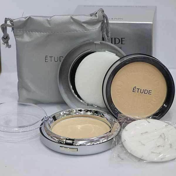 Etude Twin Cake Compact Powder With Puff And Pouch sanwarna.pk
