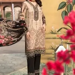 online embroidered lawn suits sanwarna.pk