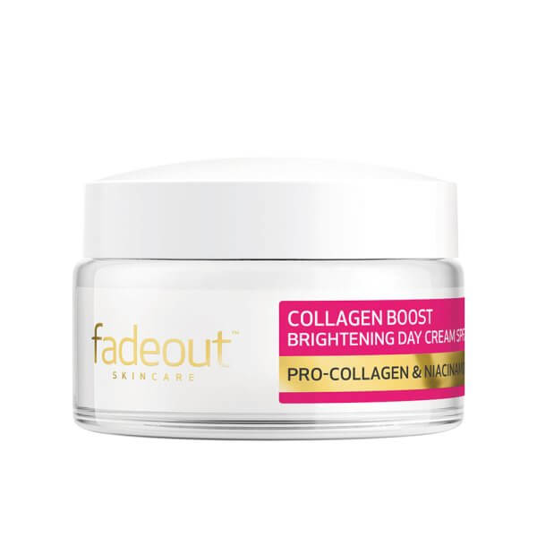 fade out collagen boost day cream review - sanwarna.pk