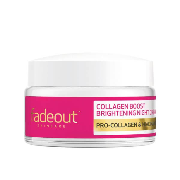 fade out collagen boost night cream review