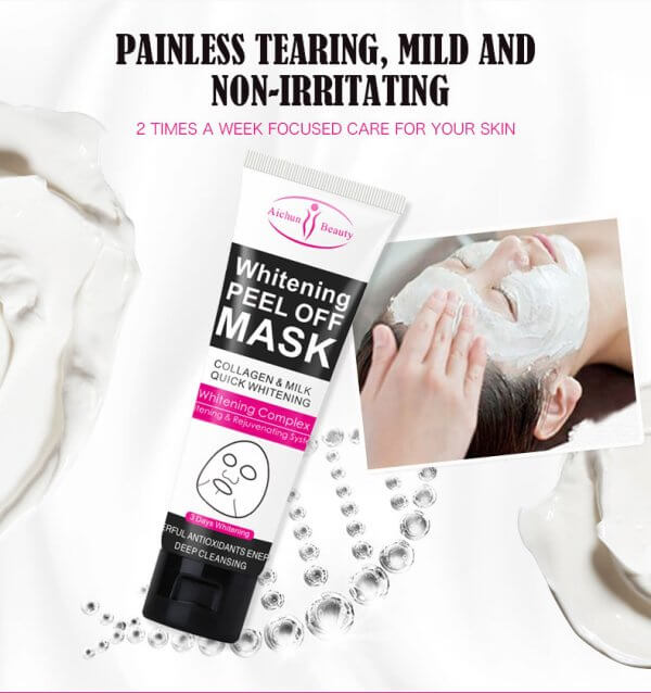 whitening peel off mask benefits